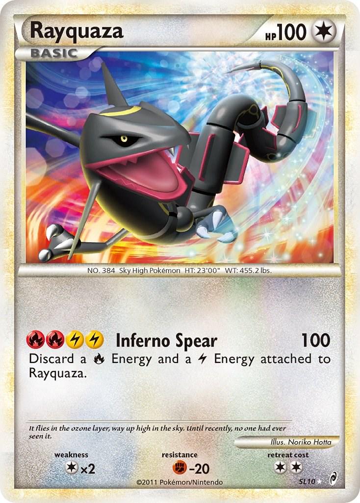 Rayquaza #SL10 Pokemon Call of Legends