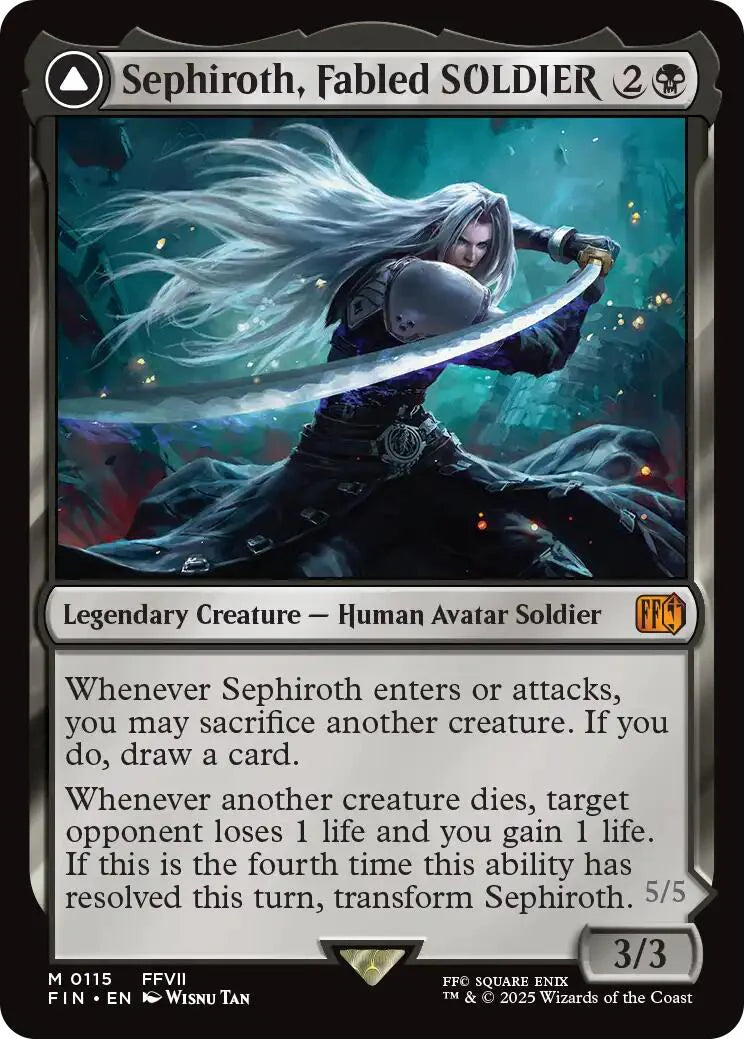 Sephiroth, Fabled SOLDIER // Sephiroth, One-Winged Angel [FINAL FANTASY