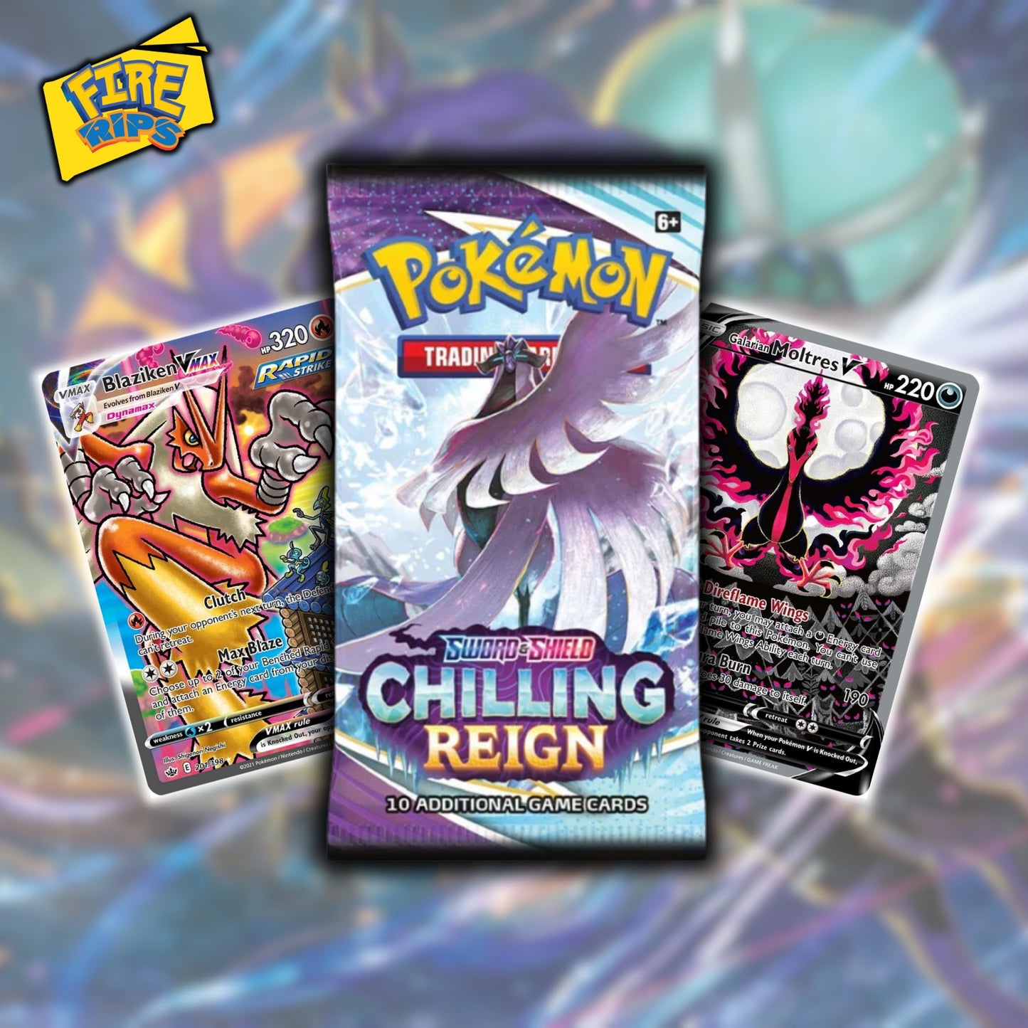 Pokémon TCG: Sword & Shield—Chilling Reign Booster Pack