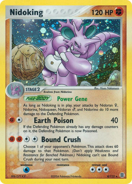 Nidoking #8 Pokemon Fire Red & Leaf Green