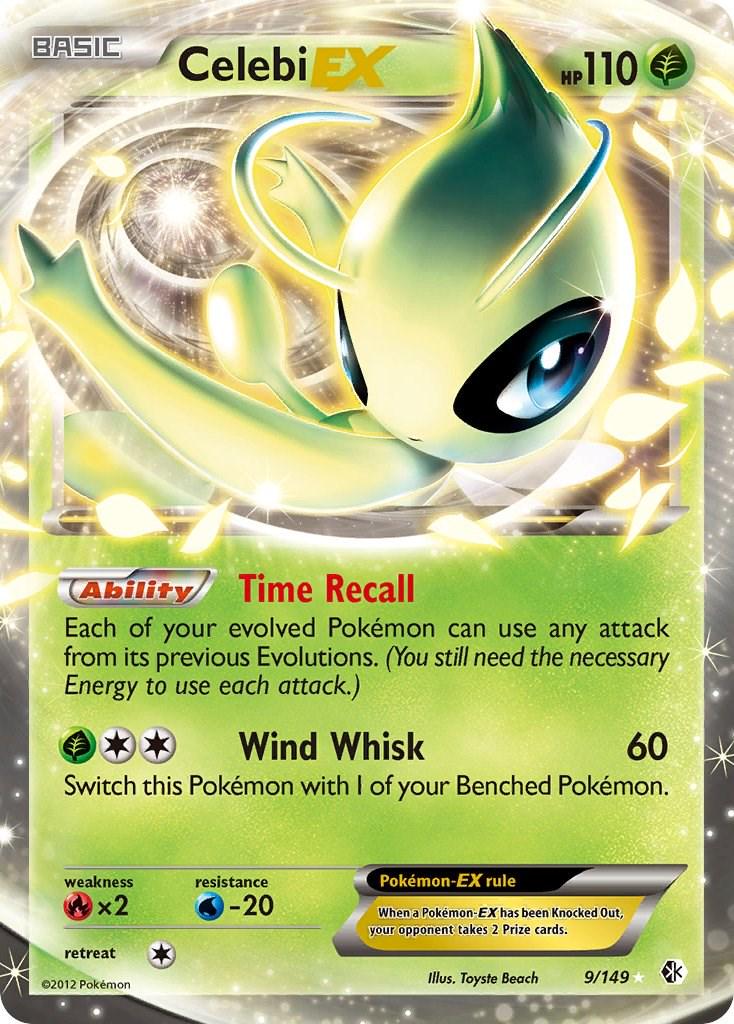 Celebi EX #9 Pokemon Boundaries Crossed