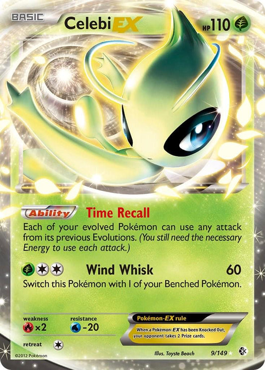 Celebi EX #9 Pokemon Boundaries Crossed