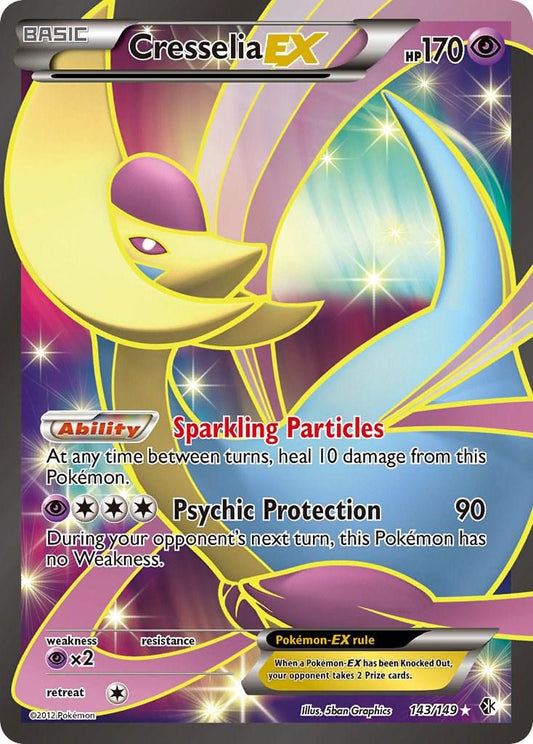 Cresselia EX #143 Pokemon Boundaries Crossed