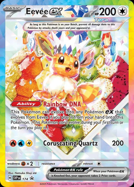 Eevee Ex #174 Pokemon Promo