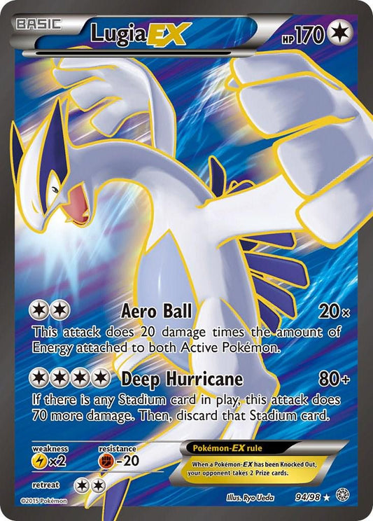Lugia EX #94 Pokemon Ancient Origins