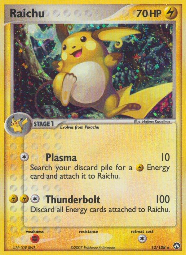 Raichu #12 Pokemon Power Keepers