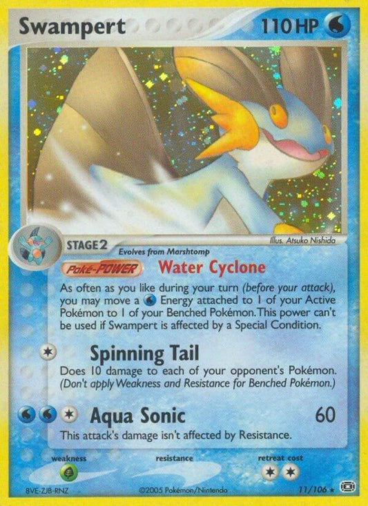 Swampert #11 Pokemon Emerald