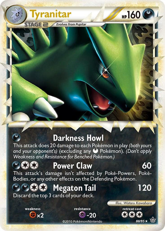 Tyranitar #88 Pokemon Unleashed