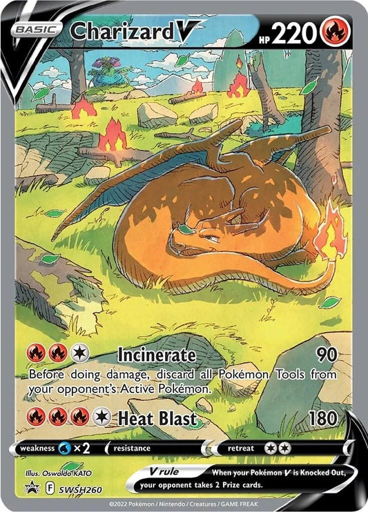 Charizard V #SWSH260 Pokemon Promo
