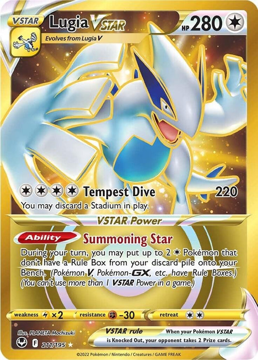 Lugia VSTAR #211 Pokemon Silver Tempest