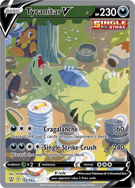 Tyranitar V #155 Pokemon Battle Styles