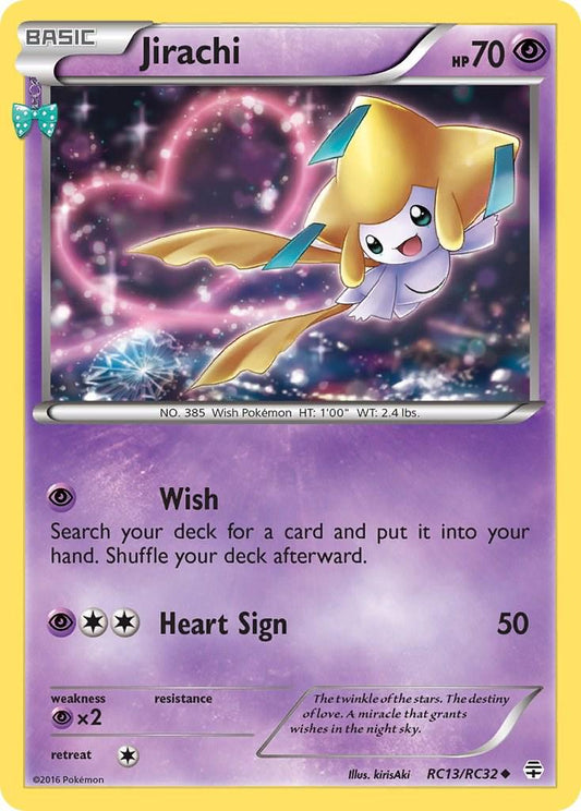 Jirachi #RC13 Pokemon Generations