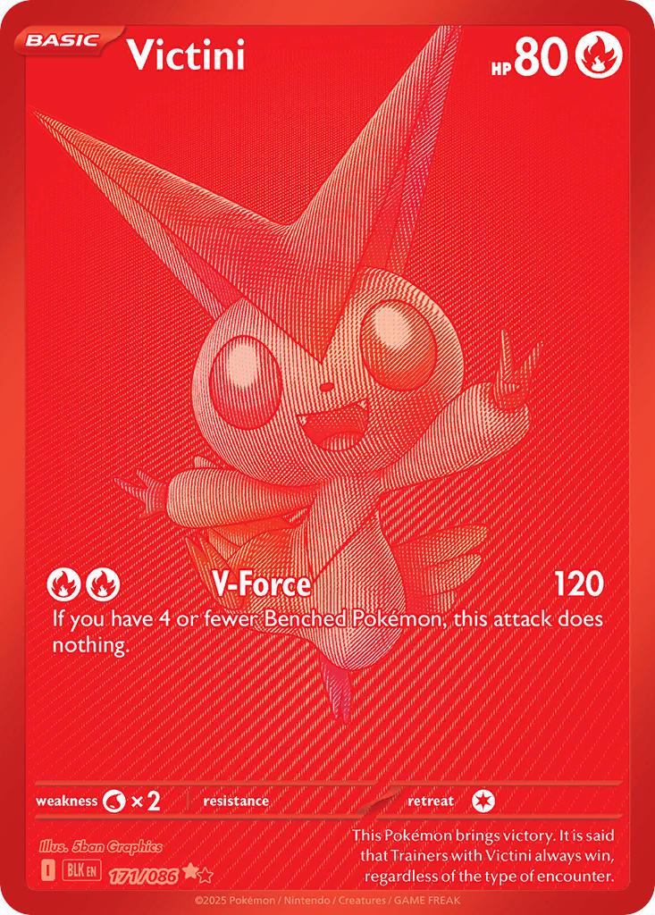 Victini #171 Pokemon Black Bolt