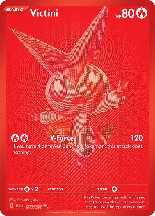 Victini #171 Pokemon Black Bolt