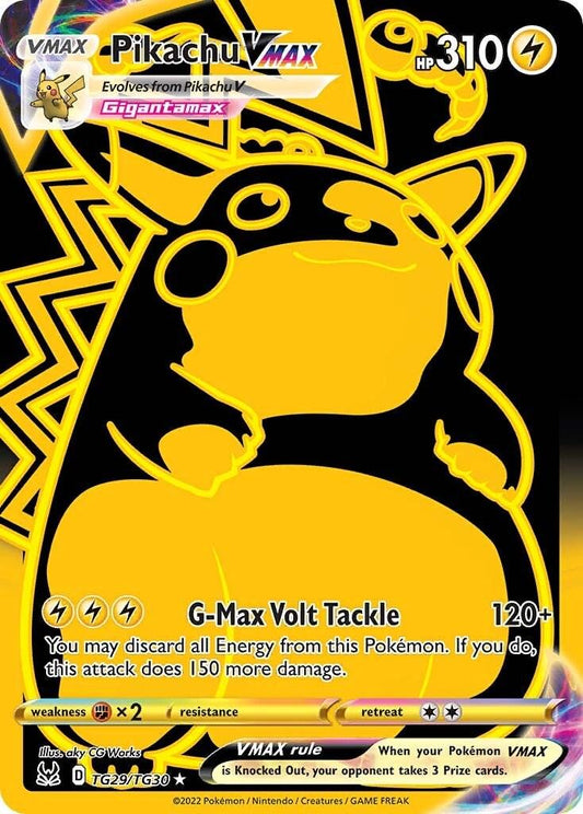 Pikachu VMAX #TG29 Pokemon Lost Origin
