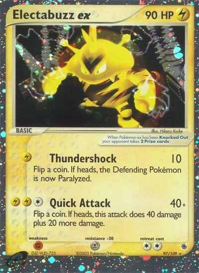 Electabuzz EX #97 Pokemon Ruby & Sapphire