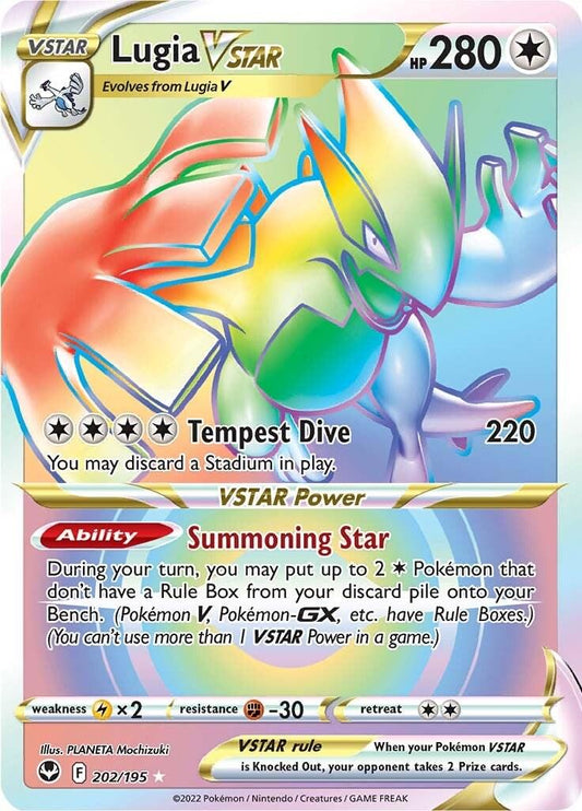Lugia VSTAR #202 Pokemon Silver Tempest
