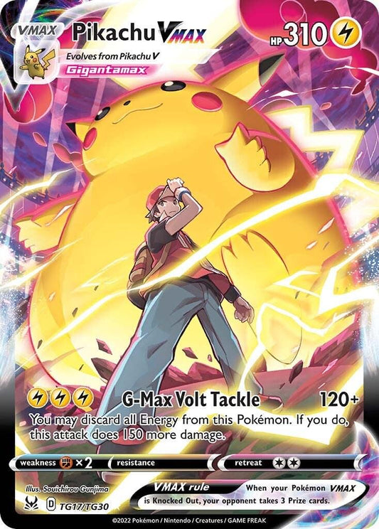 Pikachu VMAX #TG17 Pokemon Lost Origin
