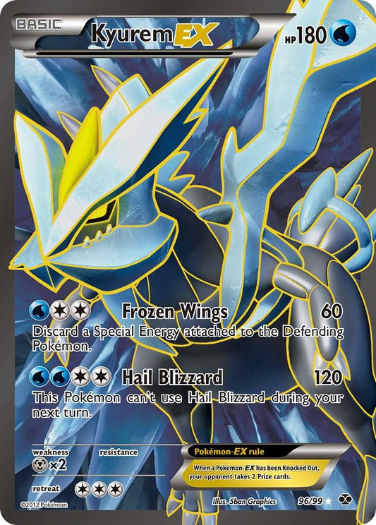 Kyurem EX #96 Pokemon Next Destinies