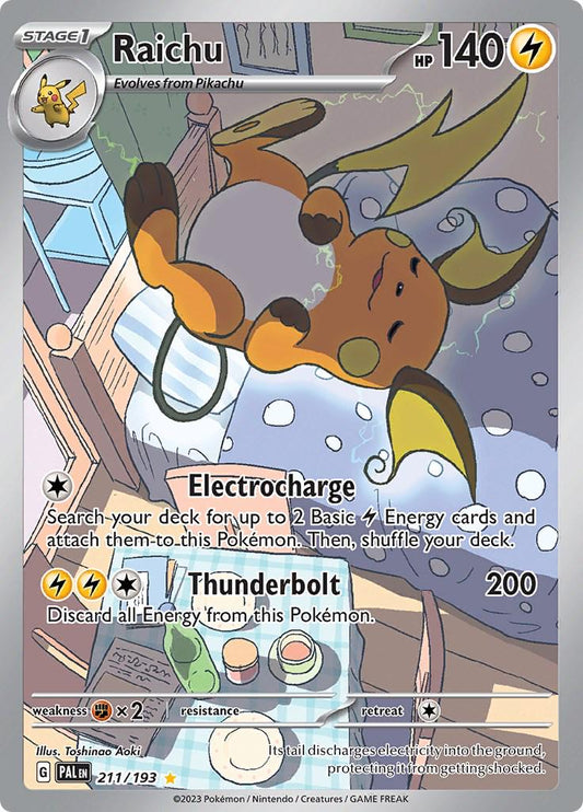Raichu #211 Pokemon Paldea Evolved