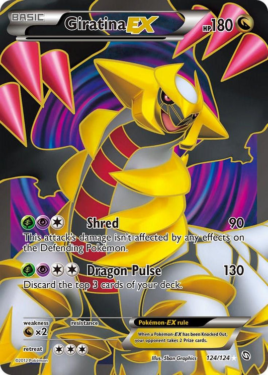 Giratina EX #124 Pokemon Dragons Exalted
