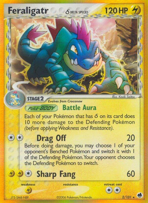 Feraligatr #2 Pokemon Dragon Frontiers