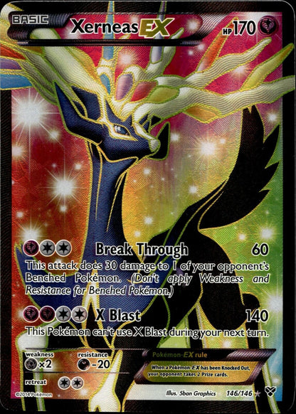 Xerneas EX (146/146) [XY: Base Set]