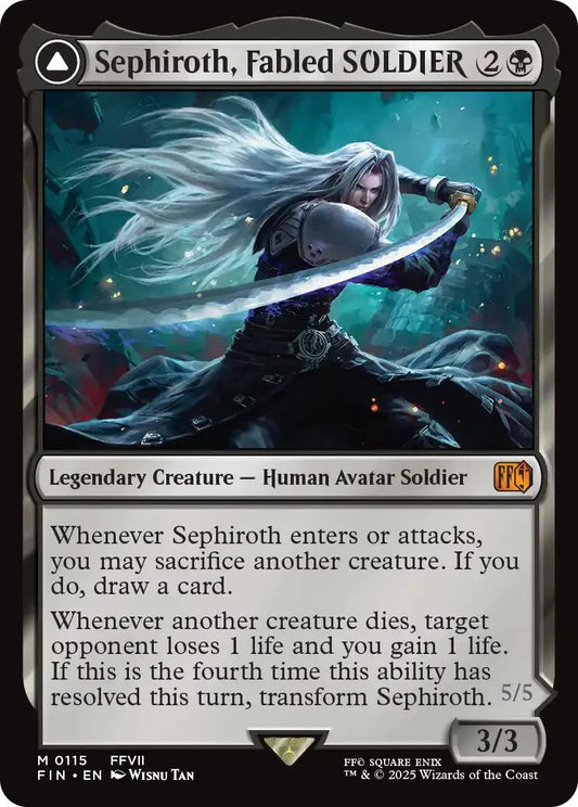 Sephiroth, Fabled SOLDIER // Sephiroth, One-Winged Angel [FINAL FANTASY