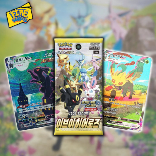 Korean Eevee Heroes Booster Pack